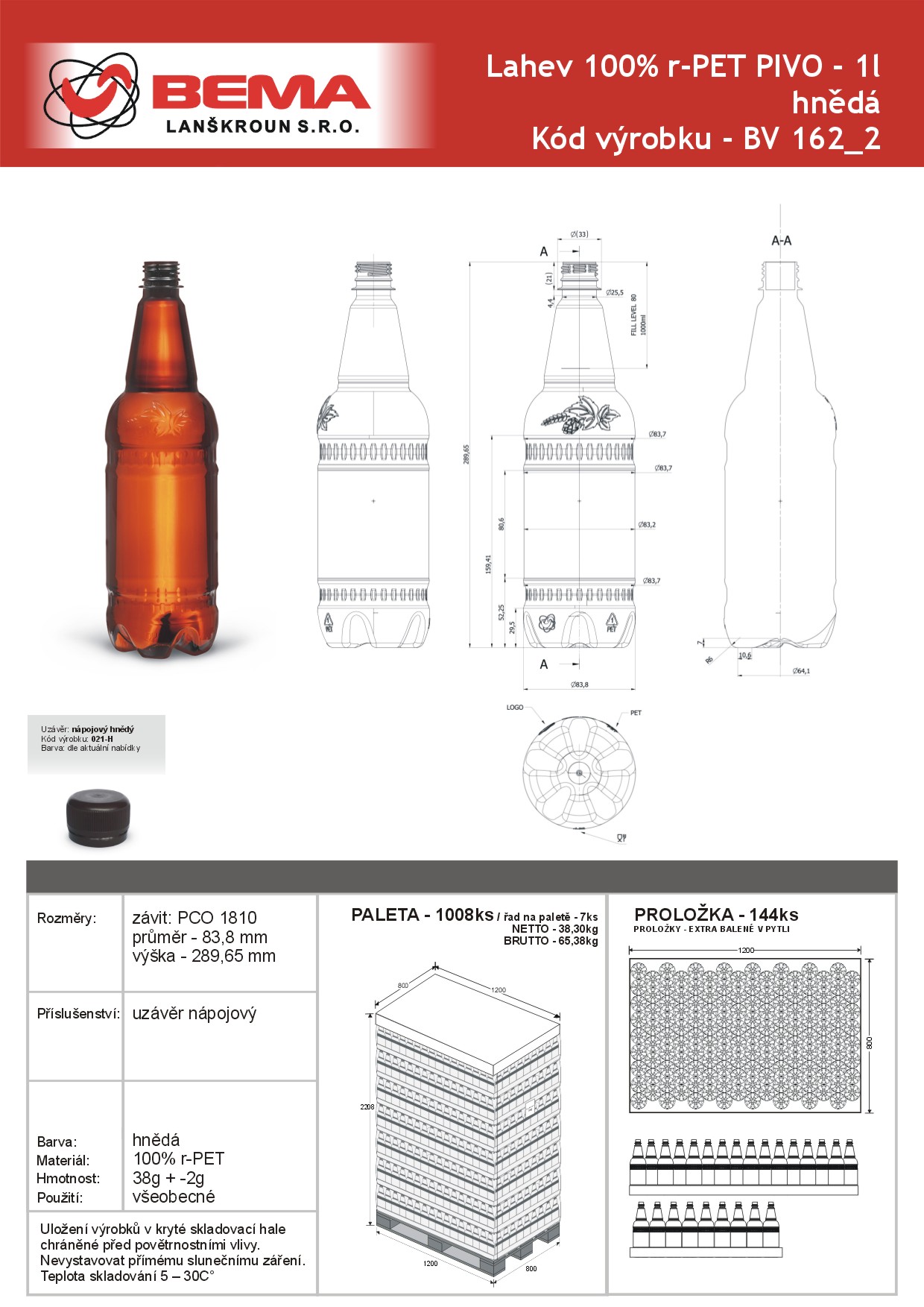 PET PIVO 1l r-PET-18-4-2023